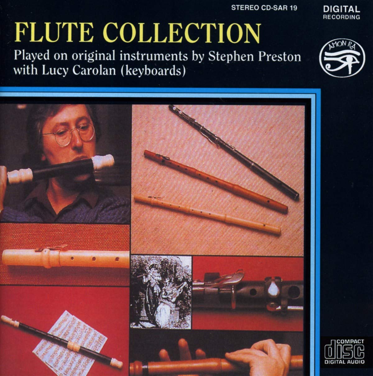 Flute Collection [Audio CD] Stephen Preston, flutes; Lucy Carolan, keyboards and Louis-Claude Daquin