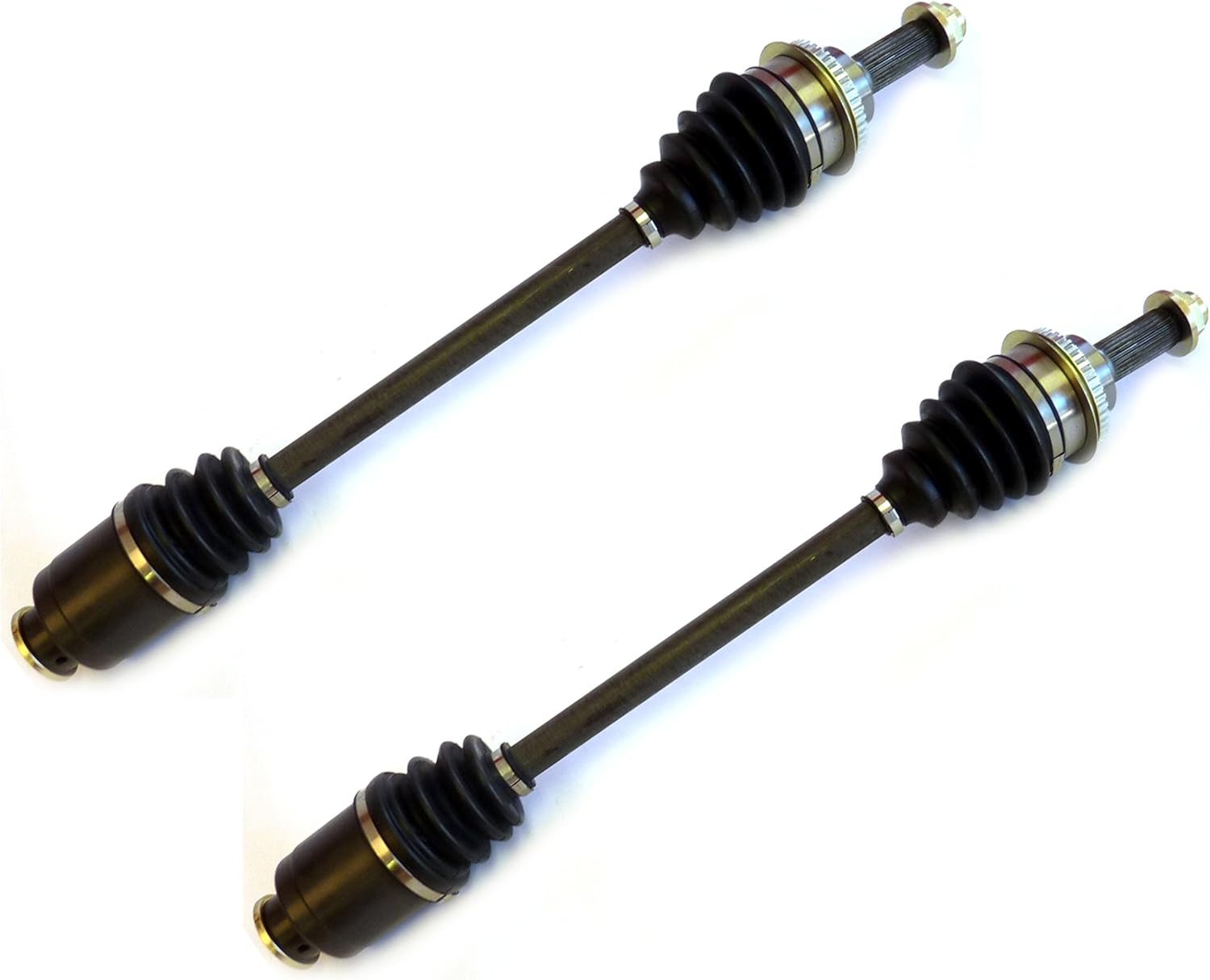 DTA SB96338633A front Left Right Pair - 2 New Premium CV Axles- With Female Inner Joints Compatible with 2000-2004 Impreza, Legacy, Outback