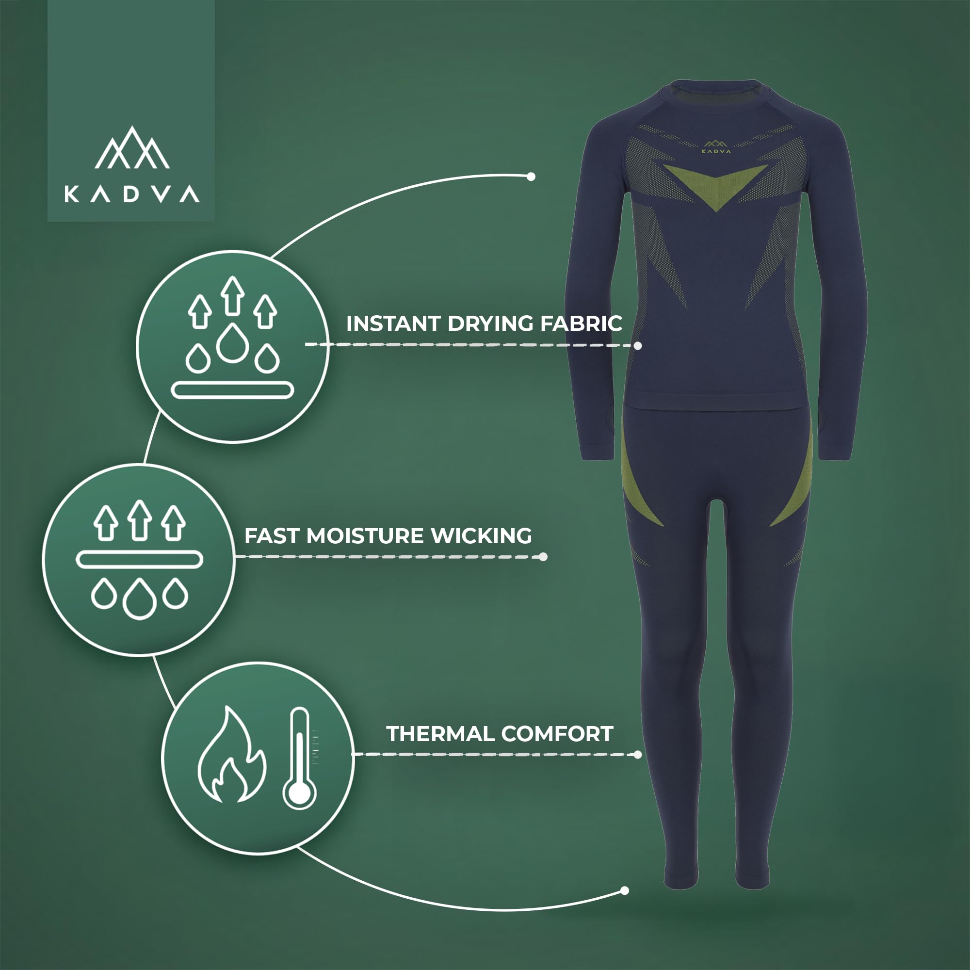 KADVA Alpinestep Base Capa Set Niños