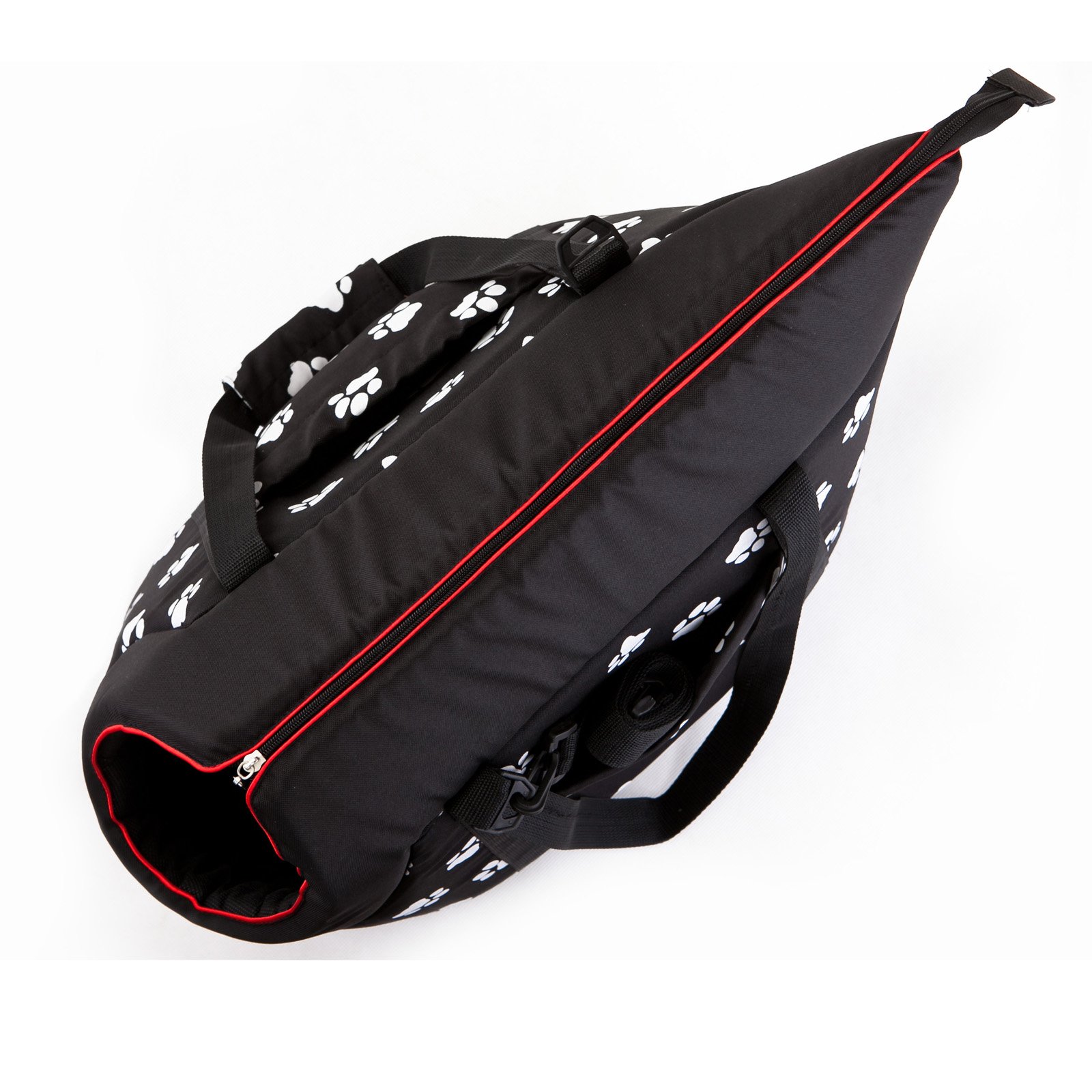 HobbyDog TORCWL3 Sac de Transport pour Chien et Chat Noir avec Pattes 22 x 20 x 36 cm