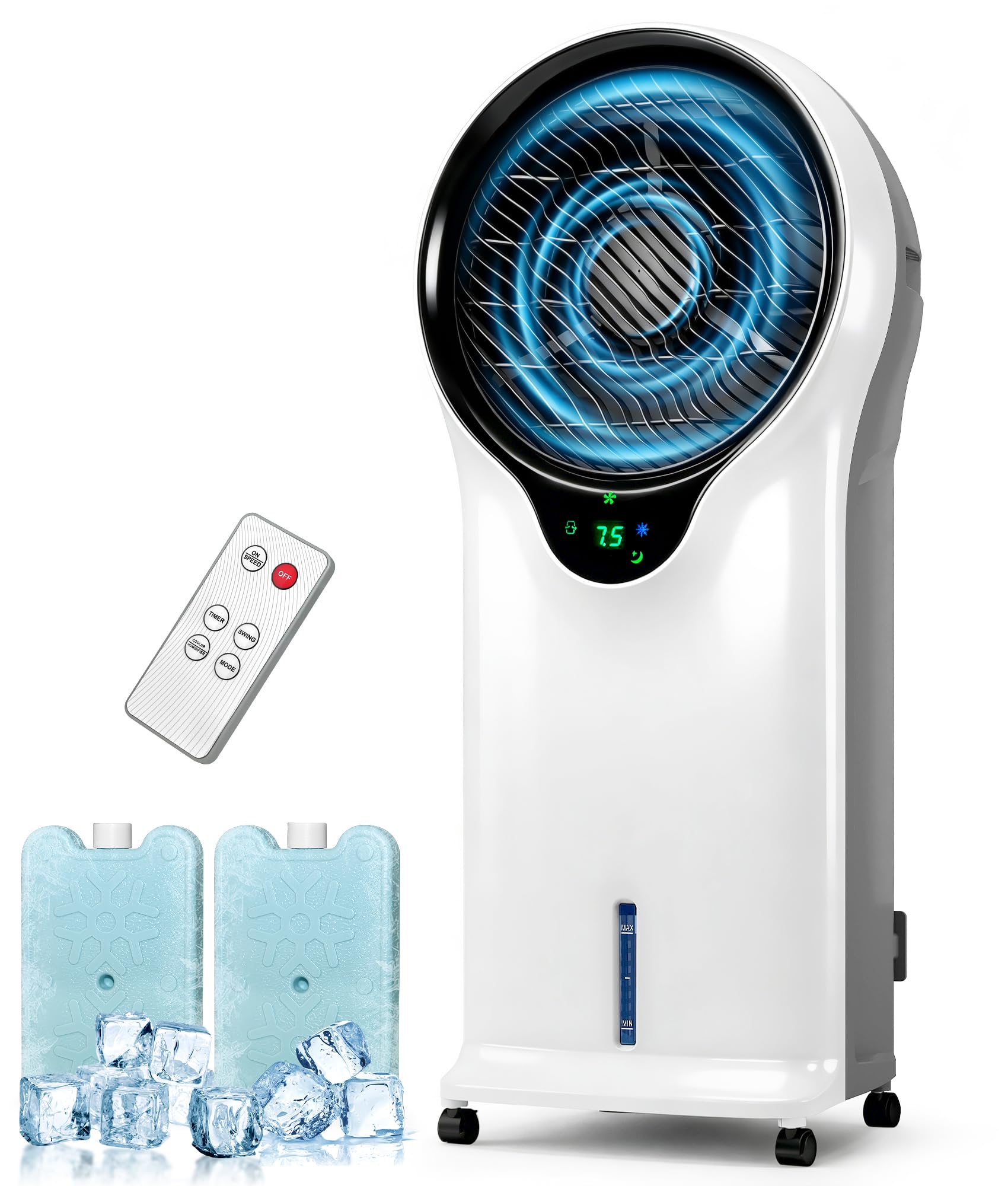 Photo 1 of Rellytech Evaporative Air Cooler, 35" Portable Swamp Cooler