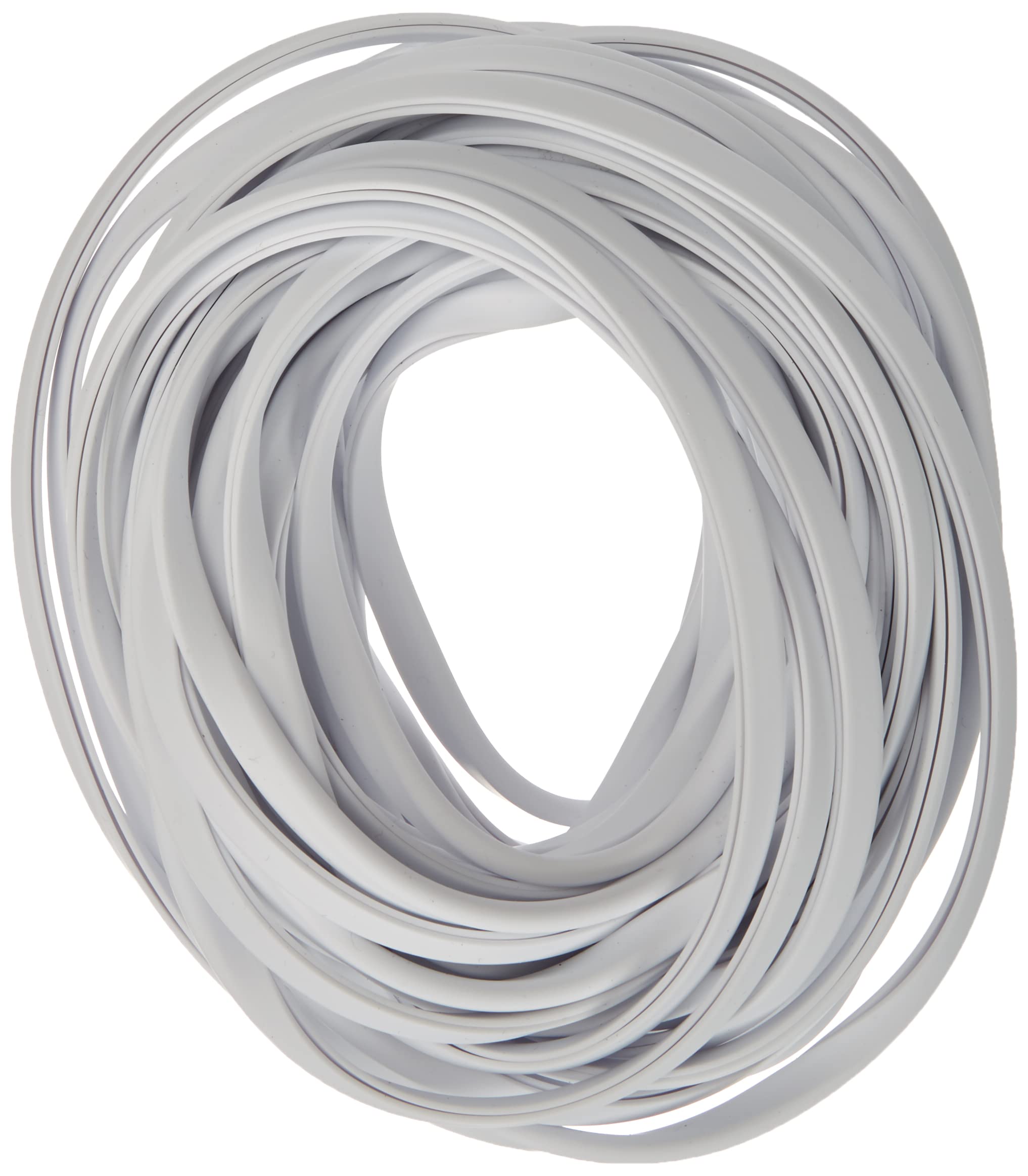 EUTRAS [10 m] KSO4004 - protezione bordi bianca - paraspigoli 0,4-1,5 mm - protegge e ammorbidisce gli spigoli - per lamiere e portiere di auto - TOP intorno a curve e tornanti - Made in Germany