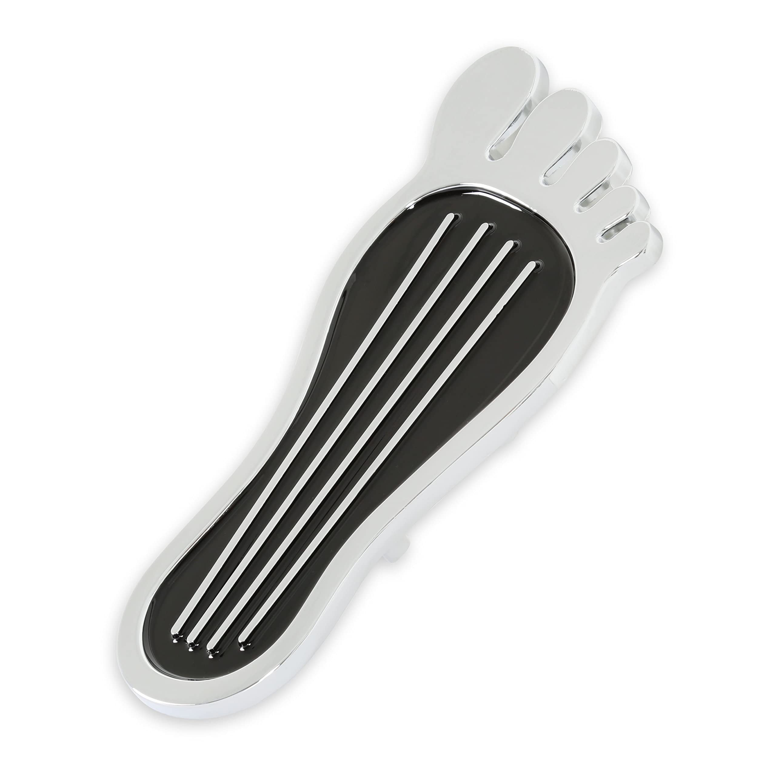 Mr. Gasket 9645 Foot Print Gas Pedal Pad - Aluminum