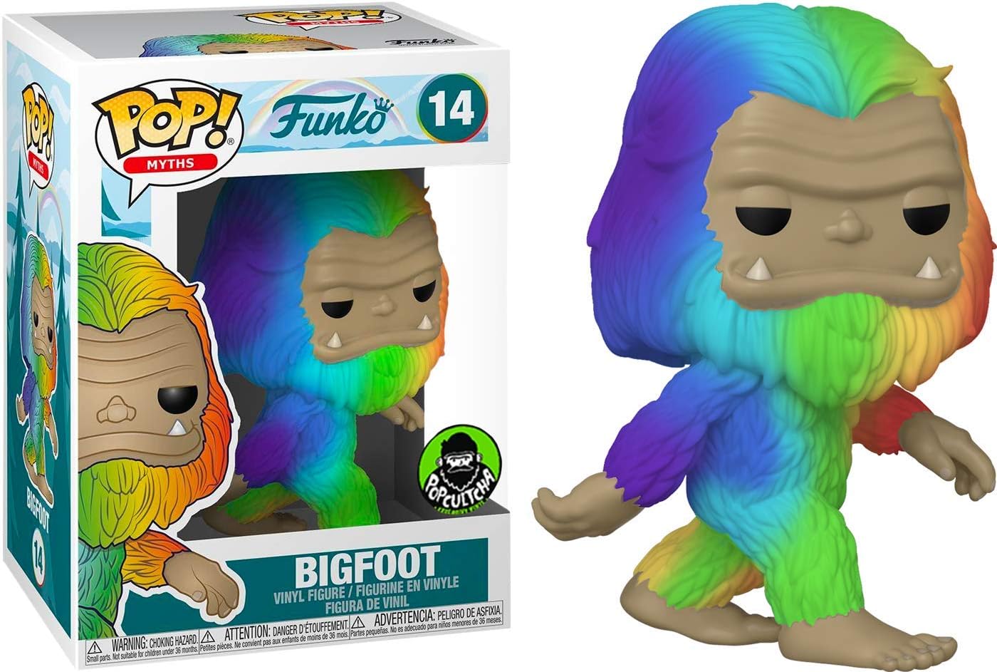 Funko Pop! Myths: Rainbow Bigfoot (Exclusive)