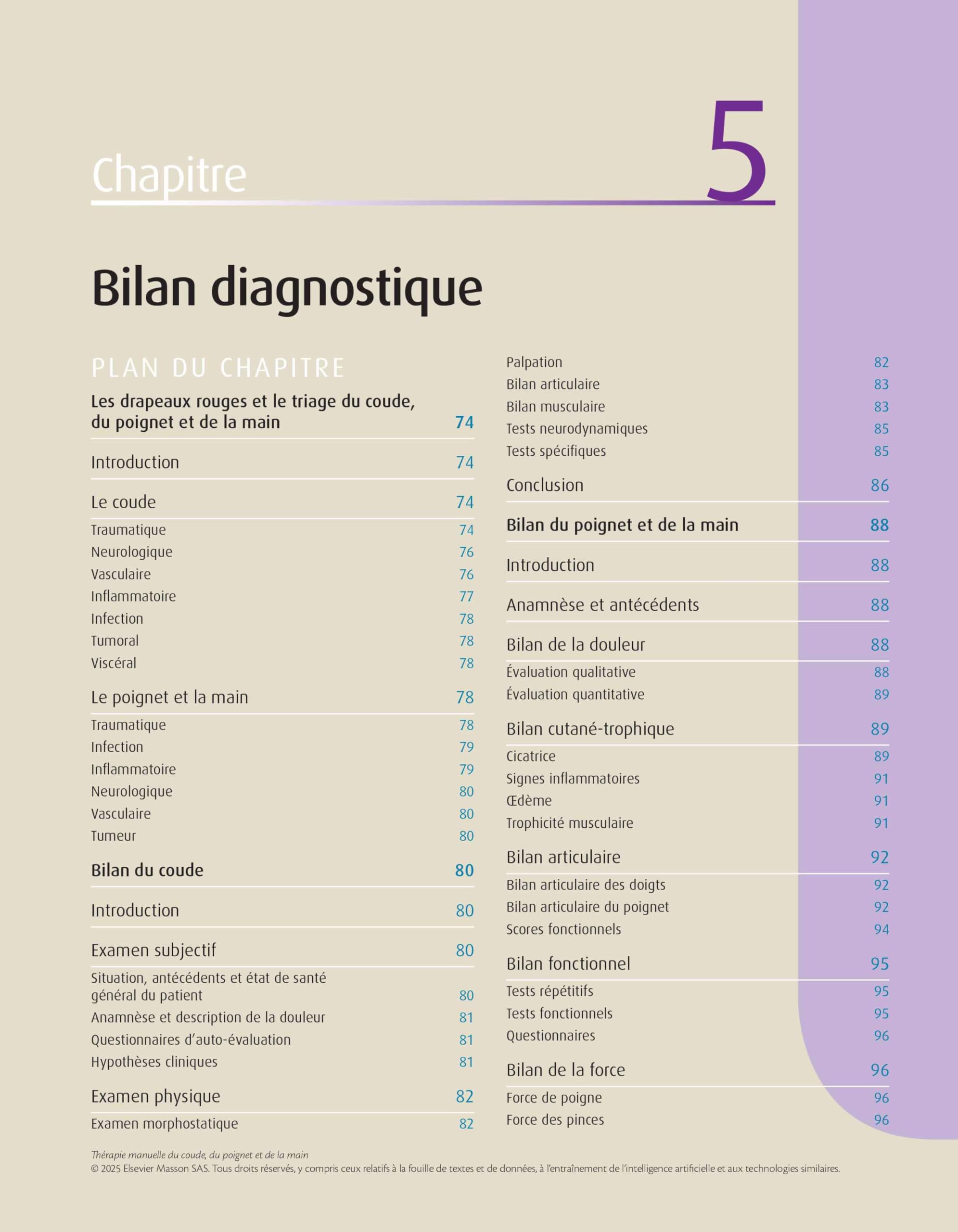 Thérapie manuelle du coude, du poignet et de la main: Expertise neuro-musculo-squelettique