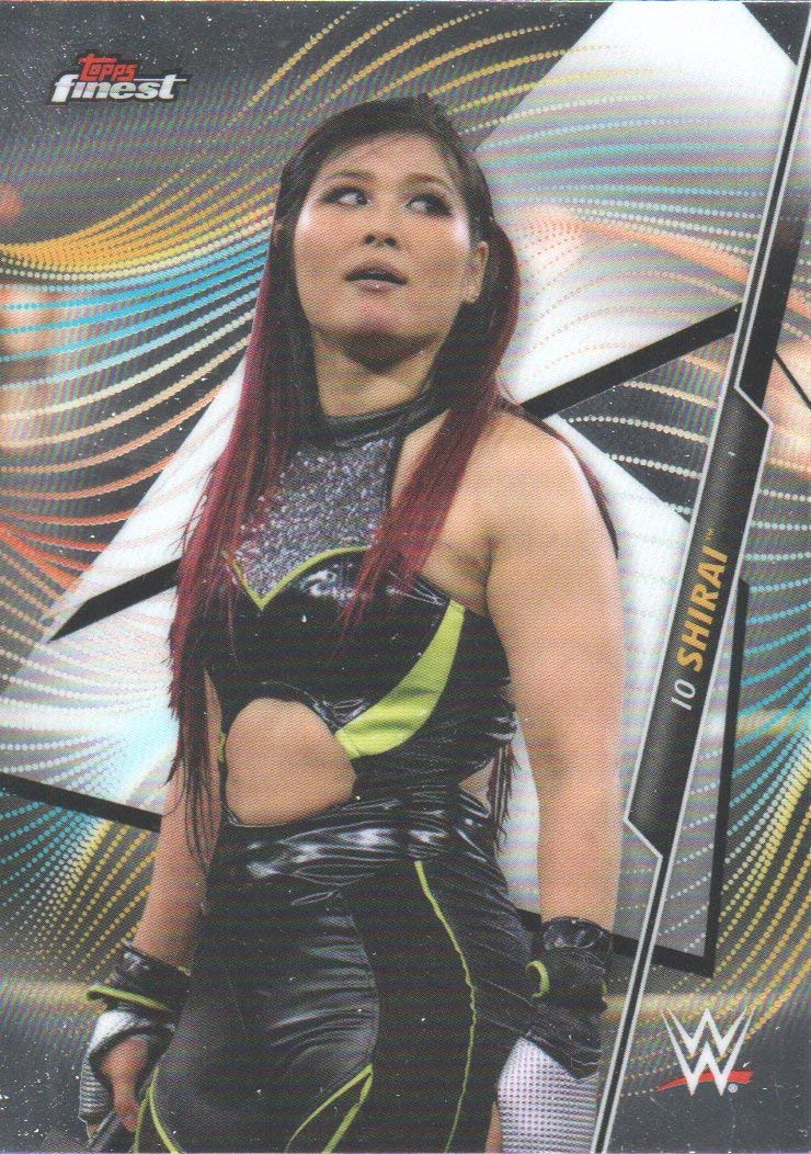 Amazon.com: 2020 Finest WWE Wrestling Trading Card #80 Io Shirai