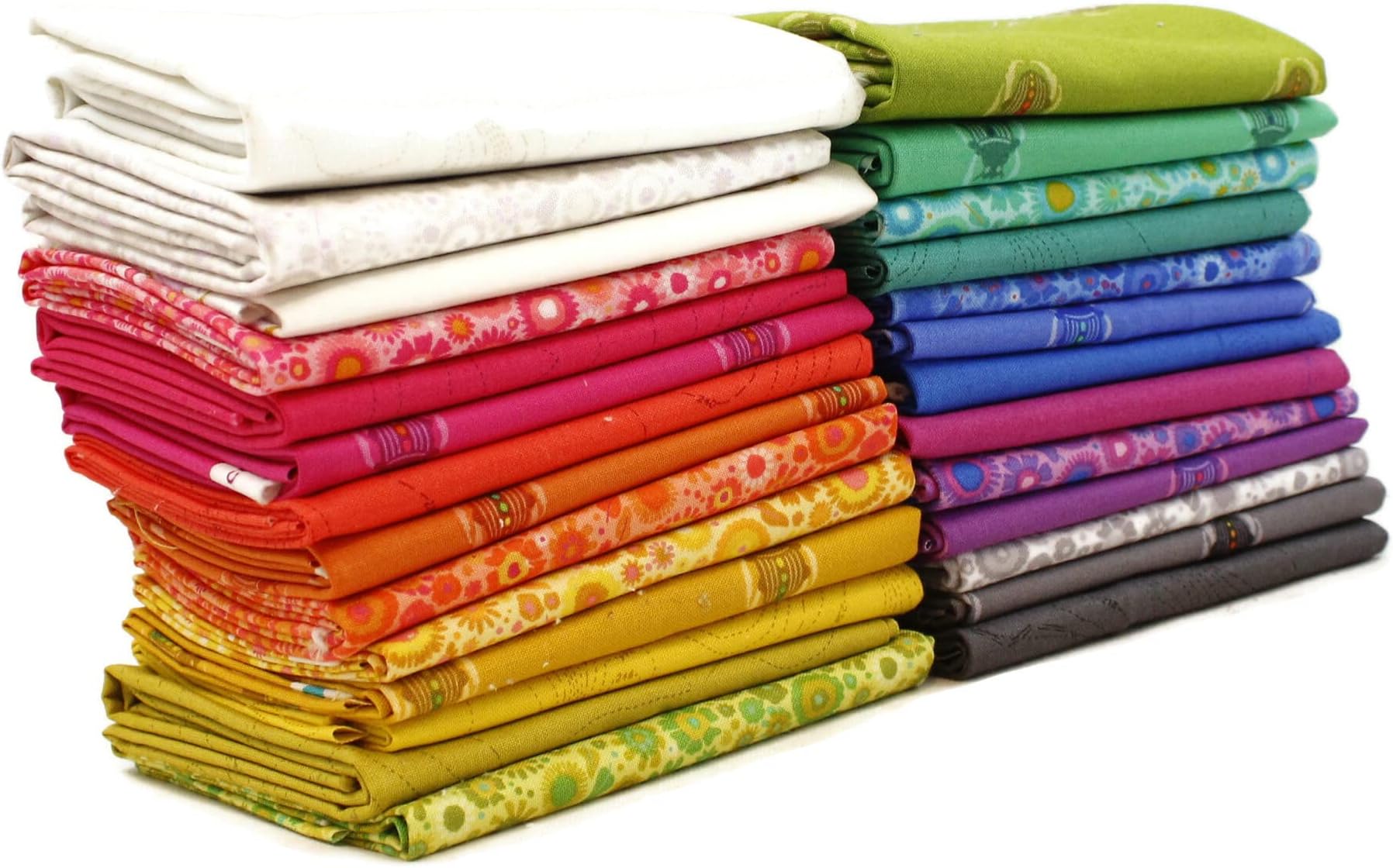 Sun Print 2023 Fat Eighth Bundle (27 Pieces) by Alison Glass for Andover 9 x 21 inches (22.86 cm x 53.34 cm) Fabric cuts DIY Quilt Fabric