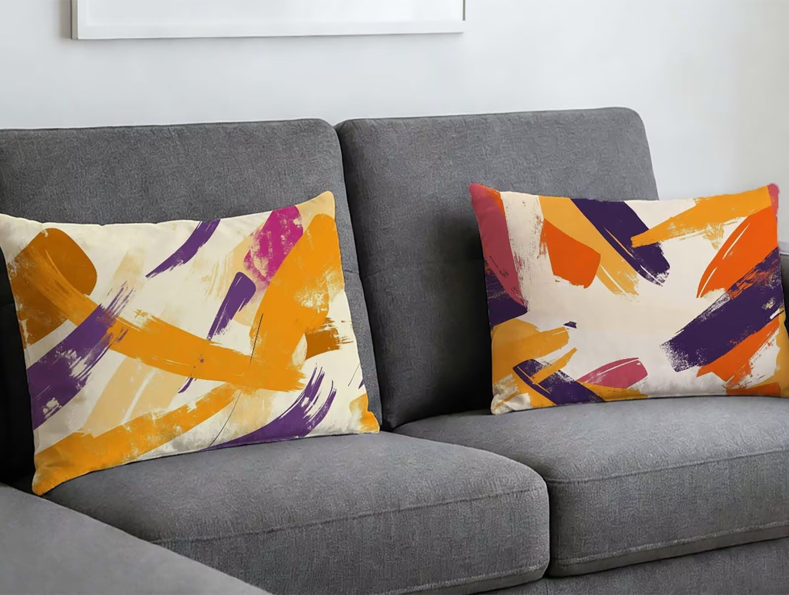 Taie oreiller 60x80 en velours pour canapé et chambre au style nordique chaleureux
