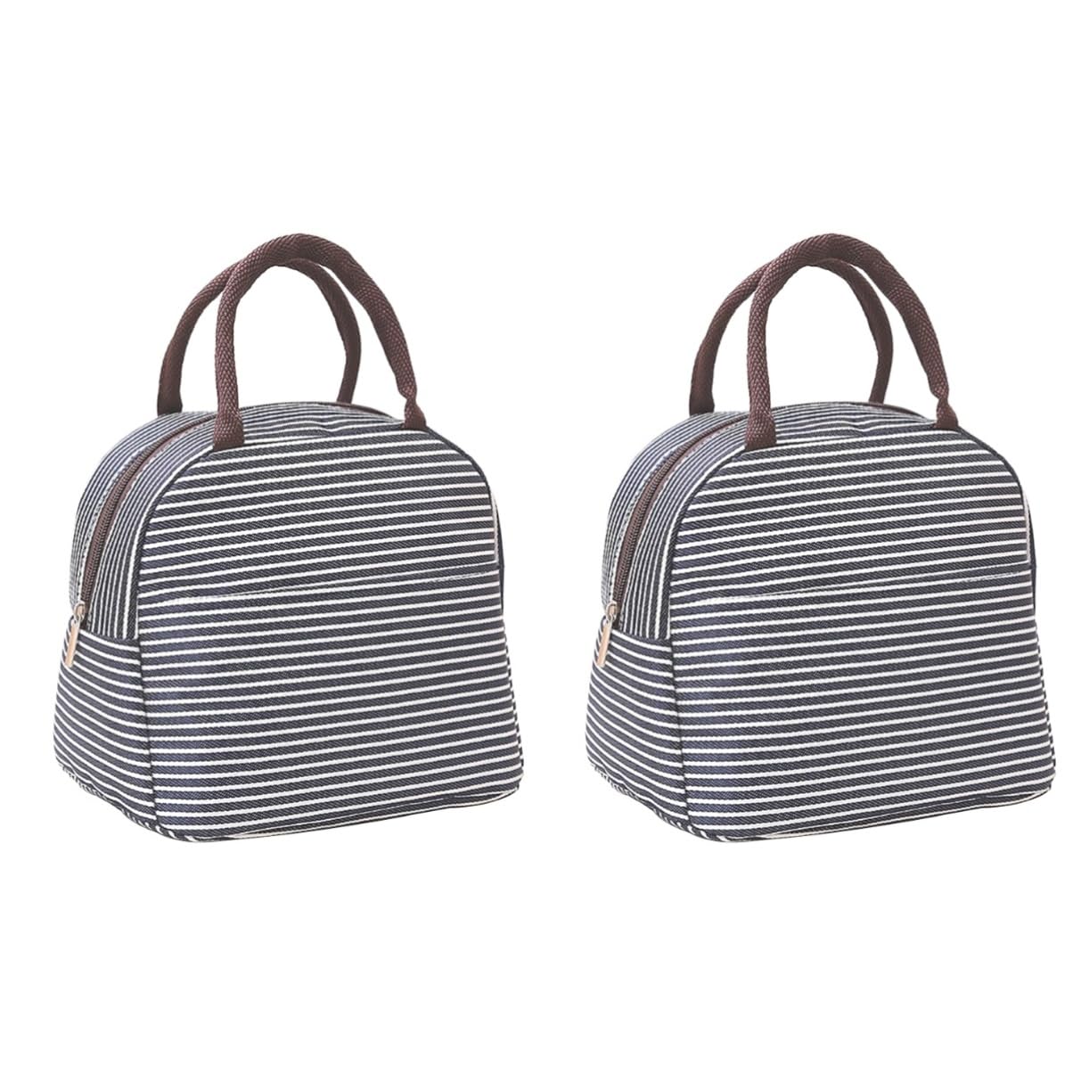 TOPBATHY Totalizador Del Viaje 2Pcs El Algodón De La Del Almuerzo Del Refrigerador Del Totalizador Del Almuerzo Del Bolso De Mano Y Picnic Al Aire Aislado