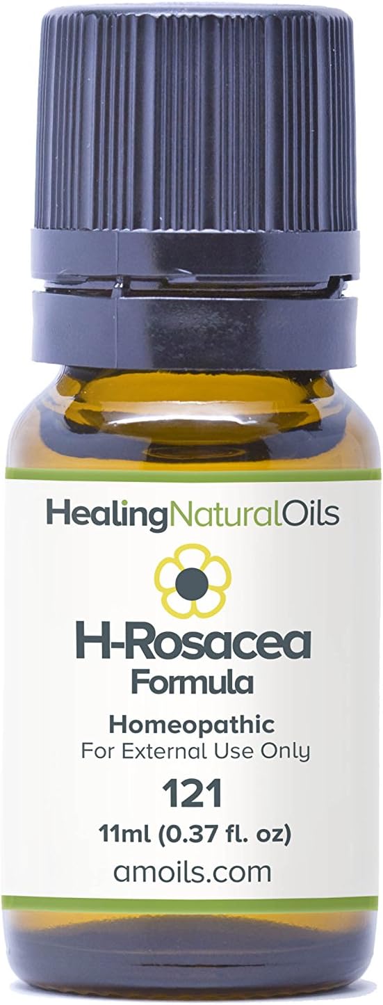 Rosacea Treatment Alternative: H-Rosacea Formula - The Natural Way for Facial Redness, Bumps and Irritation. Natural Rosacea Cream Alternative