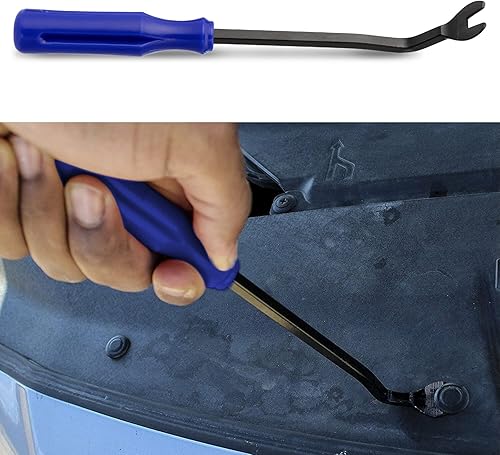 Miniatura 6 de Juego de 5 herramientas para quitar grapas para oficina, tapicería y construcción, kit profesional de tachuelas y extractor de uñas para quitar de