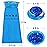 ATDAWN 24 Pack Emesis Bag, Disposable Vomit Bags, Aircraft & Car Sickness Bag, Nausea Bags for Travel Motion Sickness (Blue)
