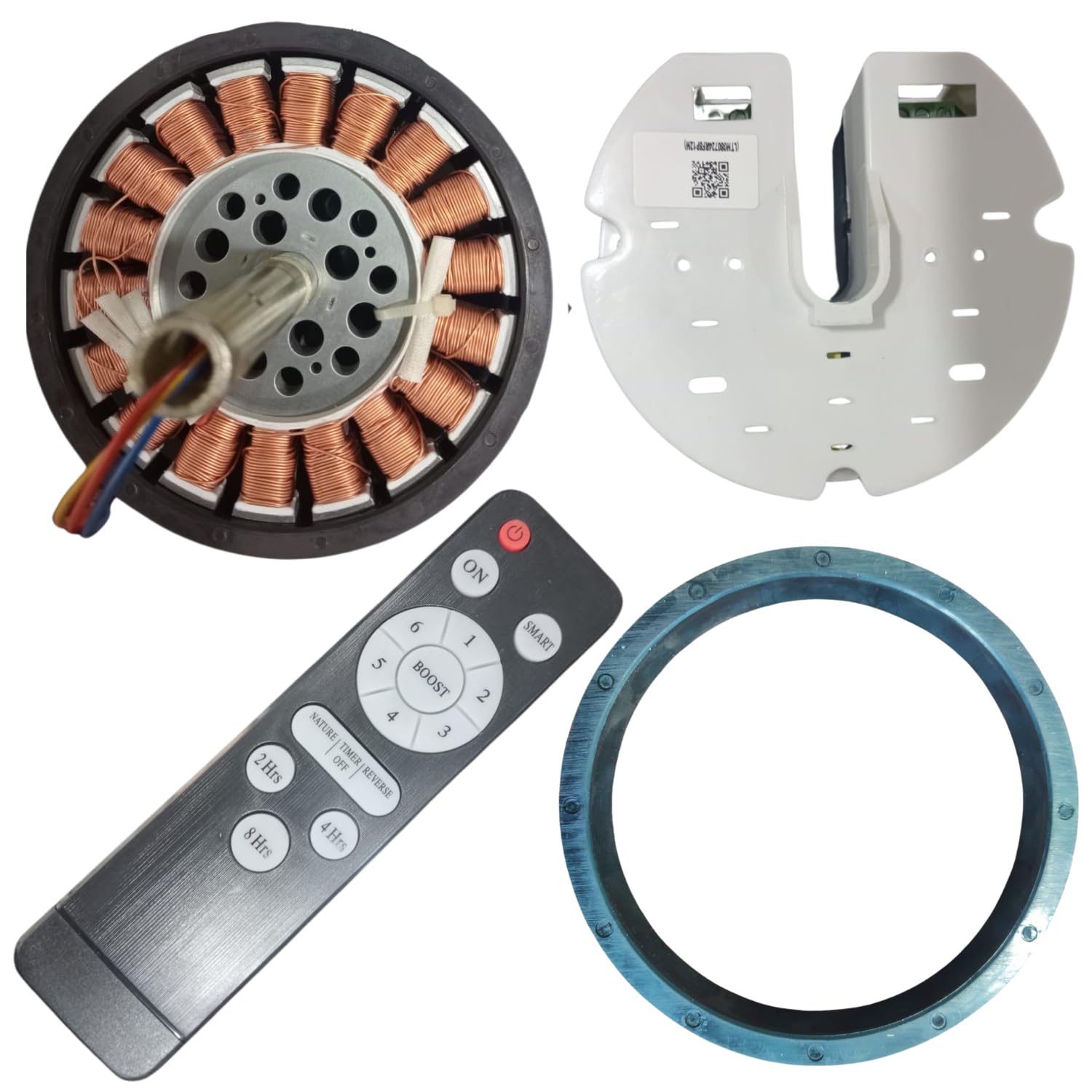 LTM BLDC Ceiling Fan PCB Controller 28W | Stator with Winding and Shaft | 1 Pcs Magnet 16 Pole | Remote for All Types of Ceiling Fan (B0DCK541YX) Amazon Price History, Amazon Price Tracker