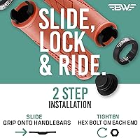 Vista 8 de Ergo-Lock 1.0 Grips - Puños de manillar de bicicleta MTB con bloqueo doble - Múltiples opciones