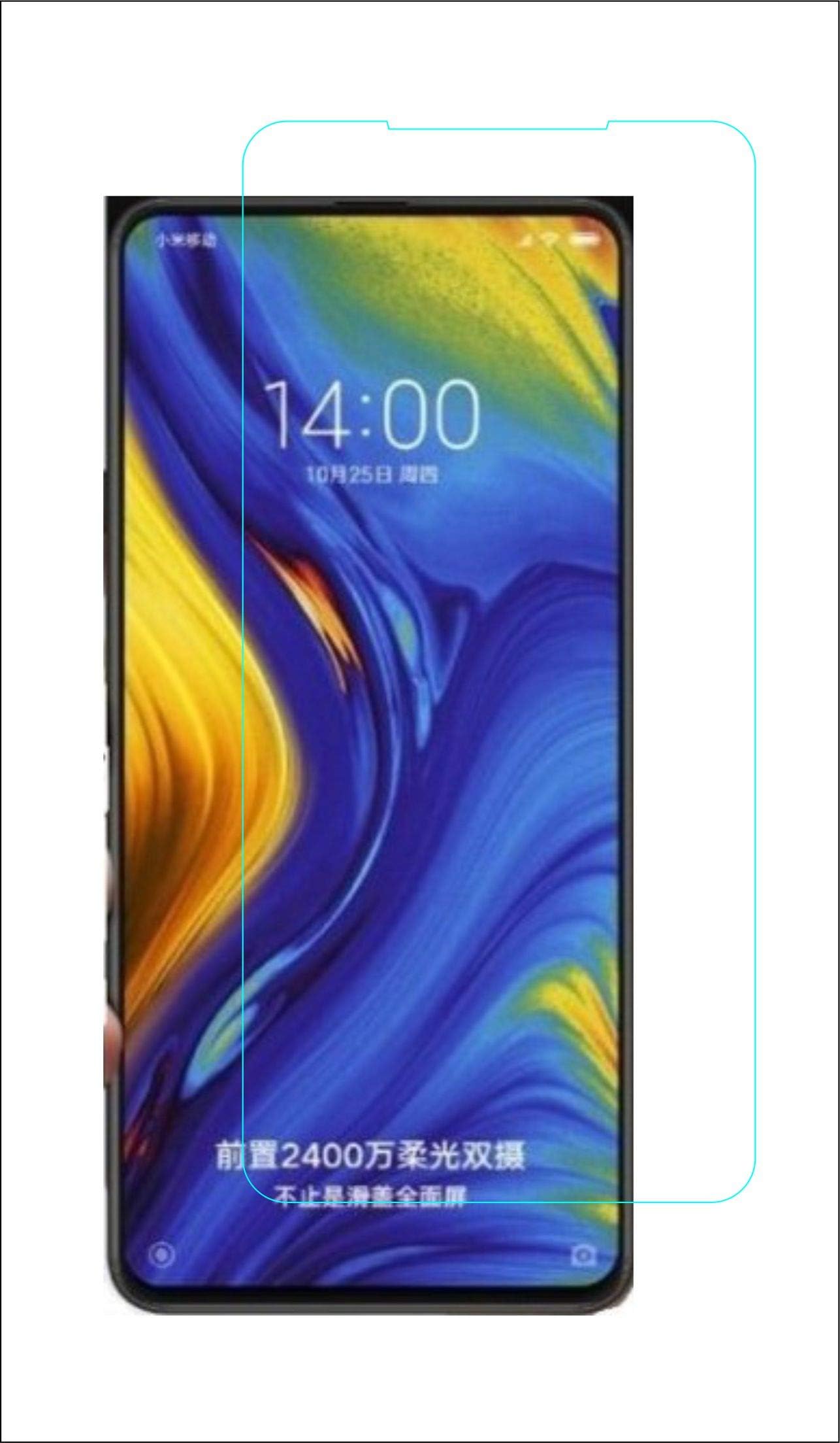 Dot9ti9â„¢ Tempered Glass for TCL 10 Pro- 9H Hardness Tougned Full glue screen protector, Pack of 1 (It is Not A Glass)