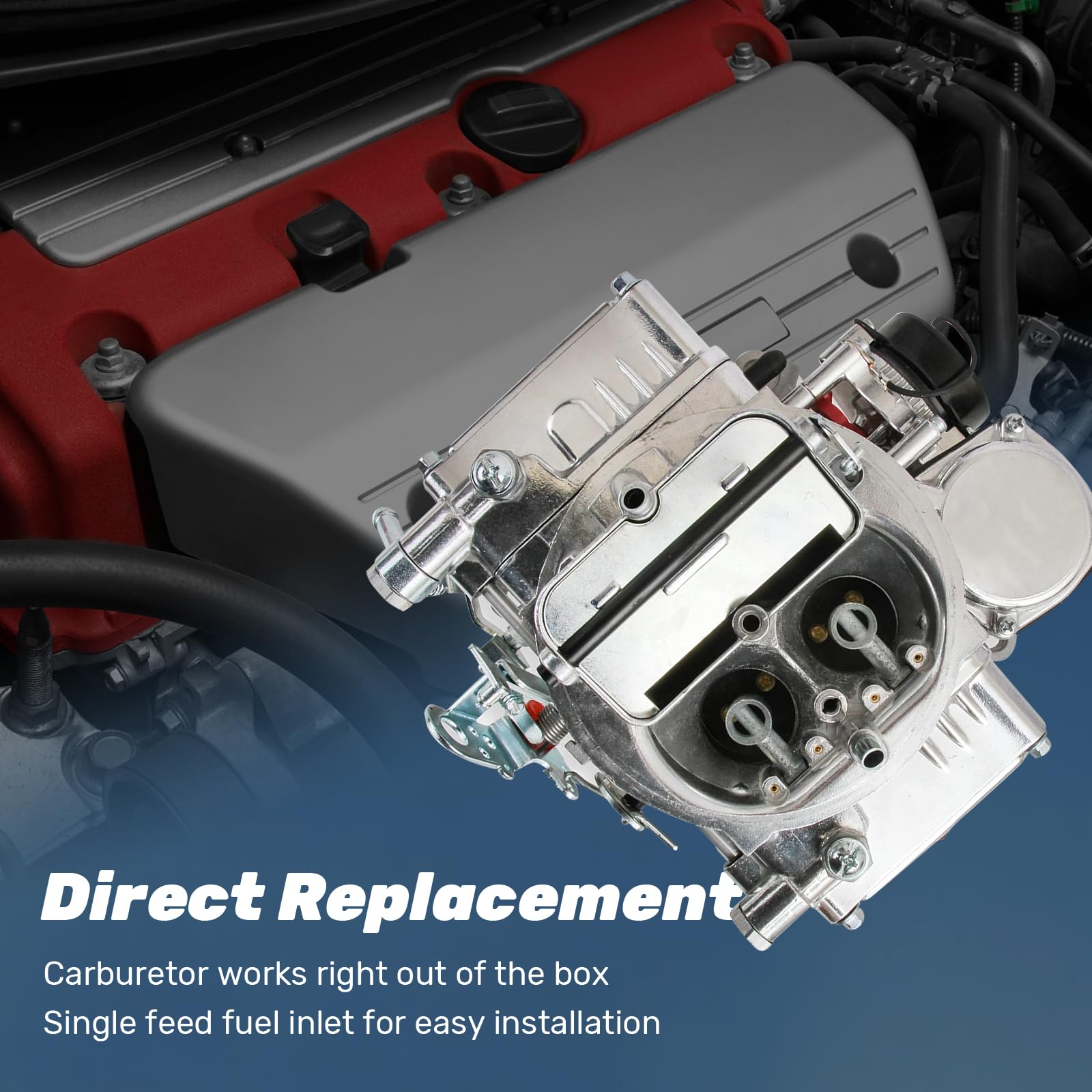 Amazon.com: 0-80457S Carburetor 600 CFM 4 Barrel 4160 Street