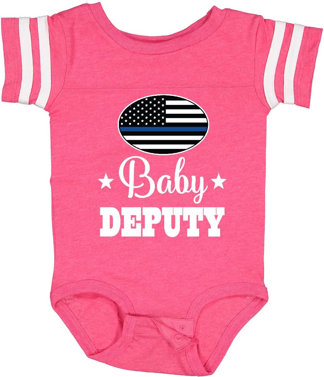inktastic Sheriff Baby Deputy Law Enforcement Baby Bodysuit