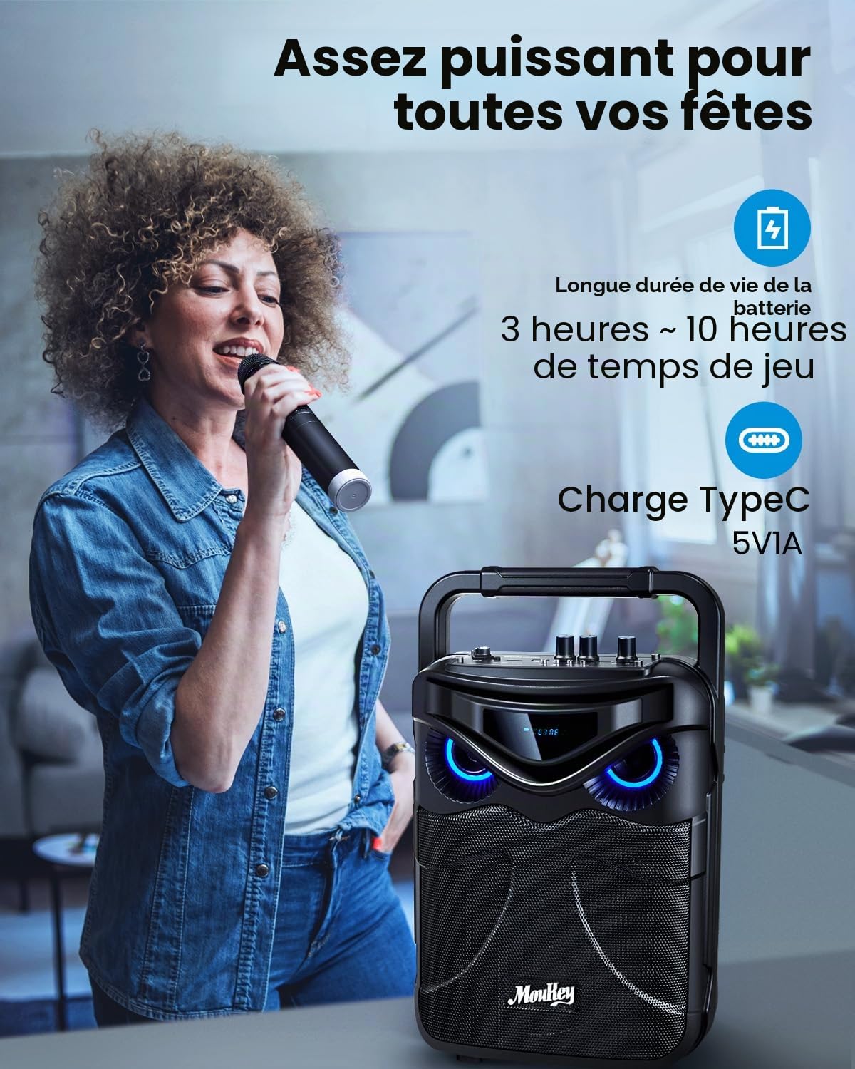 MPS3 Portable Karaoke Speaker