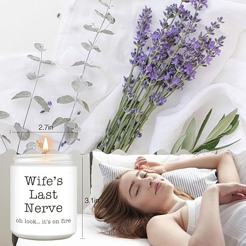 Miniatura 4 de Homsolver Regalos para esposa del marido, boda, cumpleaños, día de la madre, día del padre, Navidad, aniversario, San Valentín, velas aromáticas