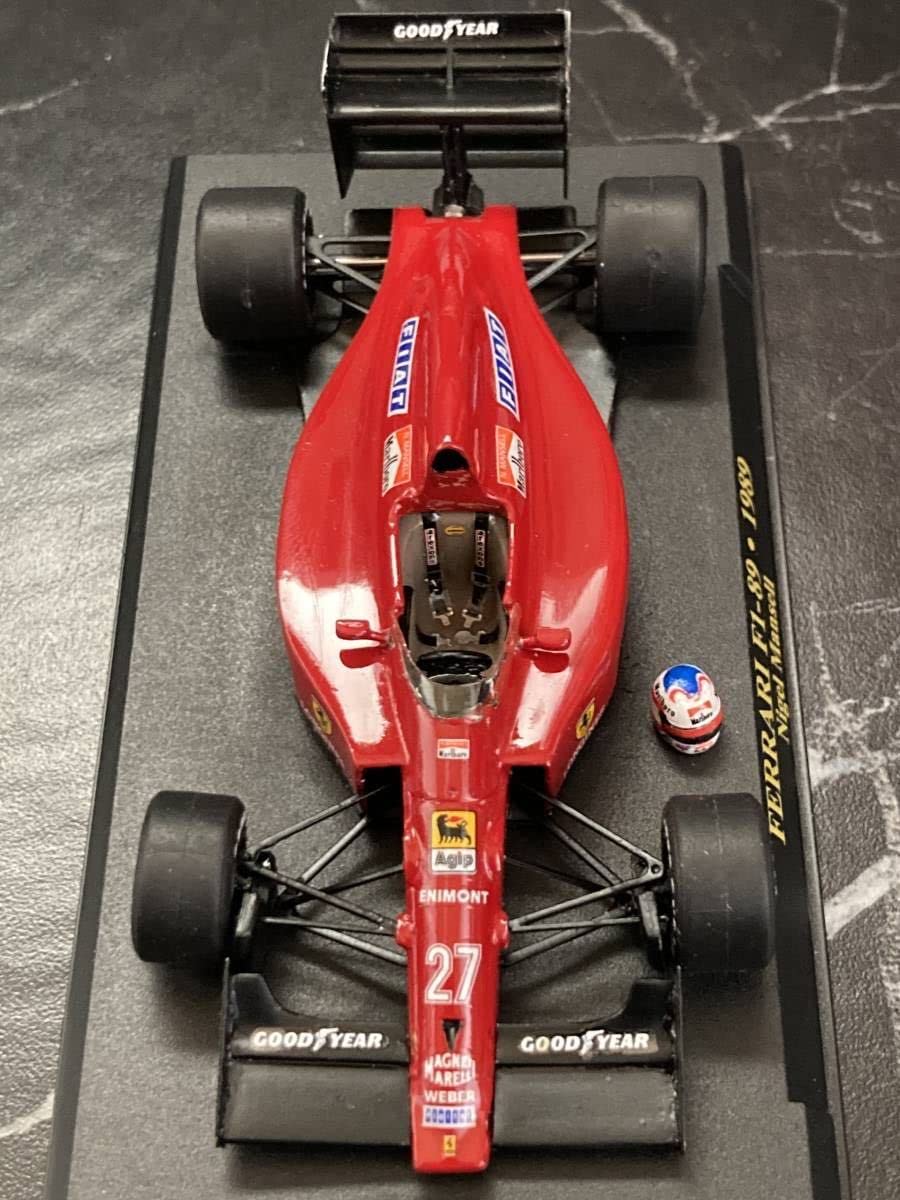 Amazon.co.jp: 1/43 タメオ フェラーリ F1 89 後期型 マンセル 