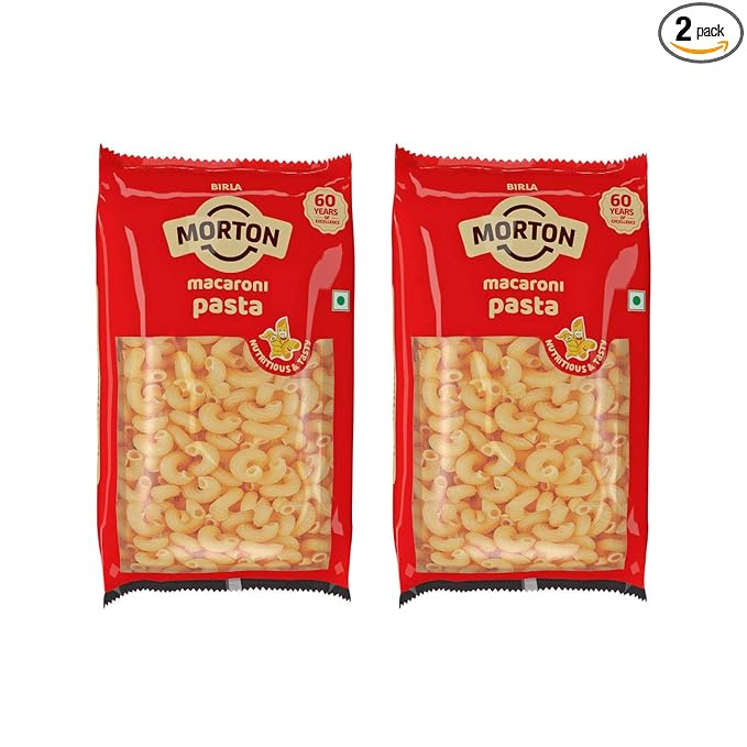 Macroni Pasta | Premium Pasta Made With 100% Durum Wheat | Rich In Protein And Fibre | Free From Artificial Colour, Flavour or Preservatives | 100% Vegetarian | Healthy Macroni Pasta - 450gm(Pack of 2)