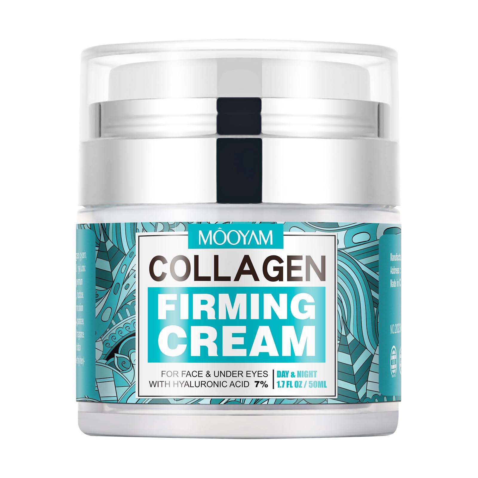 TamoskinyCollagen Face Cream Face Moisturizer with Hyaluronic Acid, Anti-Aging Cream for Face and Neck, Anti-Wrinkle Reduce Fine Lines, Moisturizing Day and Night Face Moisturizer for Men and Women