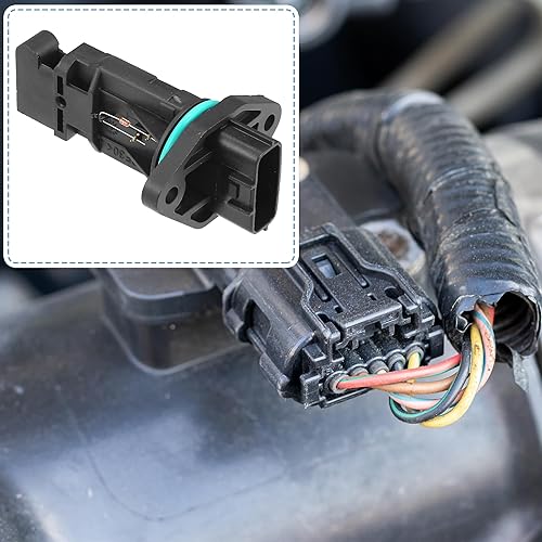 Miniatura 2 de uxcell Reemplazo No.22680-5M000 del medidor del sensor de flujo de aire del coche para Nissan Sentra 1.8L en SEDAN 1.8 2000-2003 para Nissan Sentra