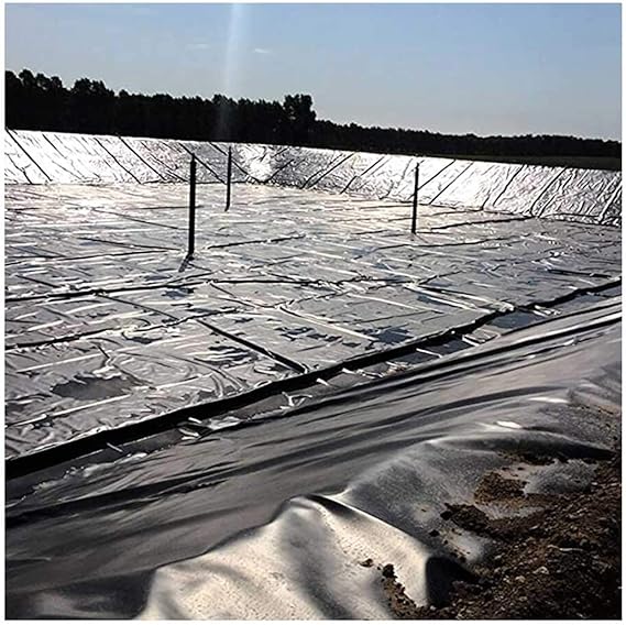 Image HDPE waterproof membrane Pond Liner 20S, 7 x 10 Feet Pond Skins Liner Black HDPE Pond Liner PVC Small Pond Liner Pond Skins for Small Ponds, Fish Ponds, Streams Fo(Size:8x8M(26.2x26.2ft),Color:40S ) Image HDPE waterproof membrane Pond Liner 20S, 7 x 10 Feet Pond Skins Liner Black HDPE Pond Liner PVC Small Pond Liner Pond Skins for Small Ponds, Fish Ponds, Streams Fo(Size:8x8M(26.2x26.2ft),Color:40S )