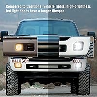 Vista 78 de Nilight Conjunto de luces antiniebla compatible con Ford Focus SVT 2002 2003 2004 2005 2006 Ford Focus SVT 2005-2007 Ford Escape 2003-2004 Ford