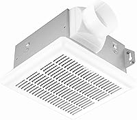 VENTECHLATION Quiet Bathroom Exhaust Fan with Light: 70 CFM, 1.5 Sones, 800LM 3CCT LED, Energy Star, Easy Install 3" Duct