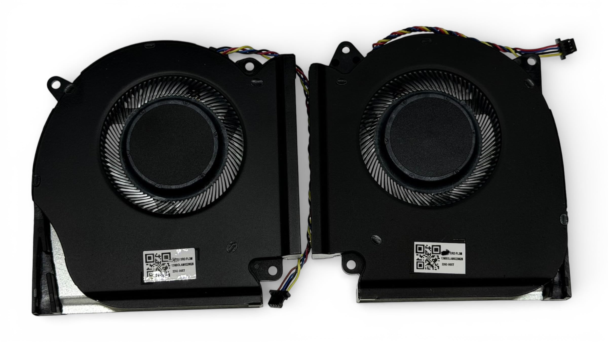 CPU+GPU wentylatory chłodzące do ASUS (5V 0.5A) ROG NS85C59-20G04, DFS5K221153715, NS85C59-20G05, NS85C59-21J10, DFS5K223052835, 13NR00 510P0P051011, 13NR0510P01021, 13NR0510P02011, 13NR0510P02021