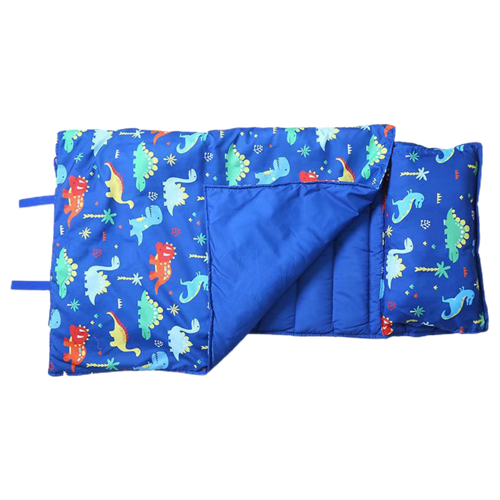 Tapis de sieste de camping en plein air pour enfant doux et lavable Motif dessin animé imprimé dinosaure