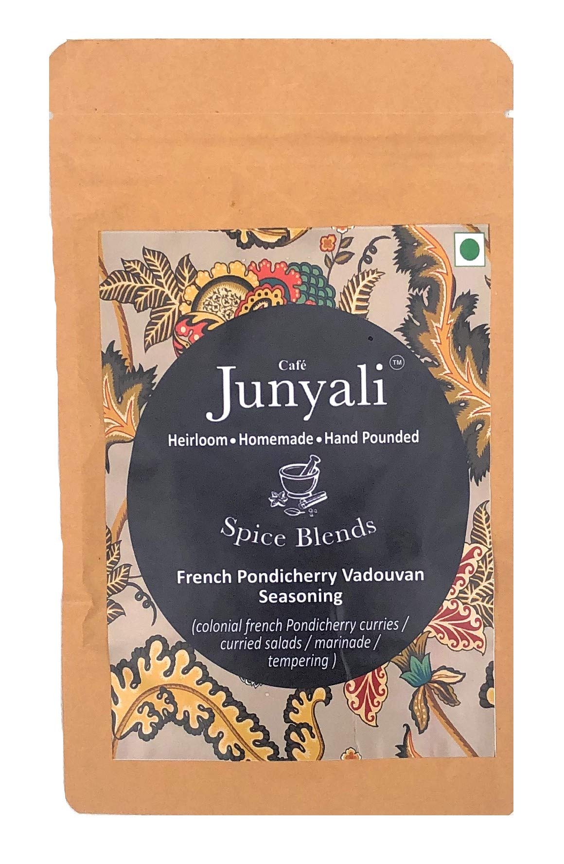 Junyali ® Spice Blends ™ Pondicherry Vodouvan/Vadavam Seasoning | The Pondicherry Alchemy – 50g
