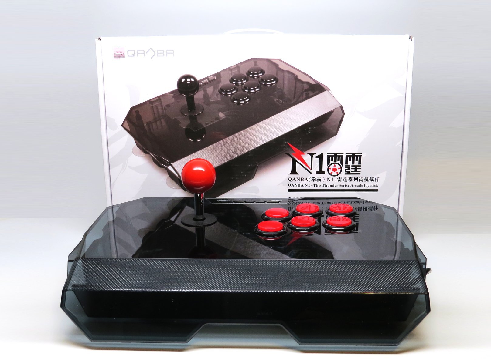Amazon.co.jp: QANBA N1 BLACK PS3/PC Arcade Joystick (fightstick