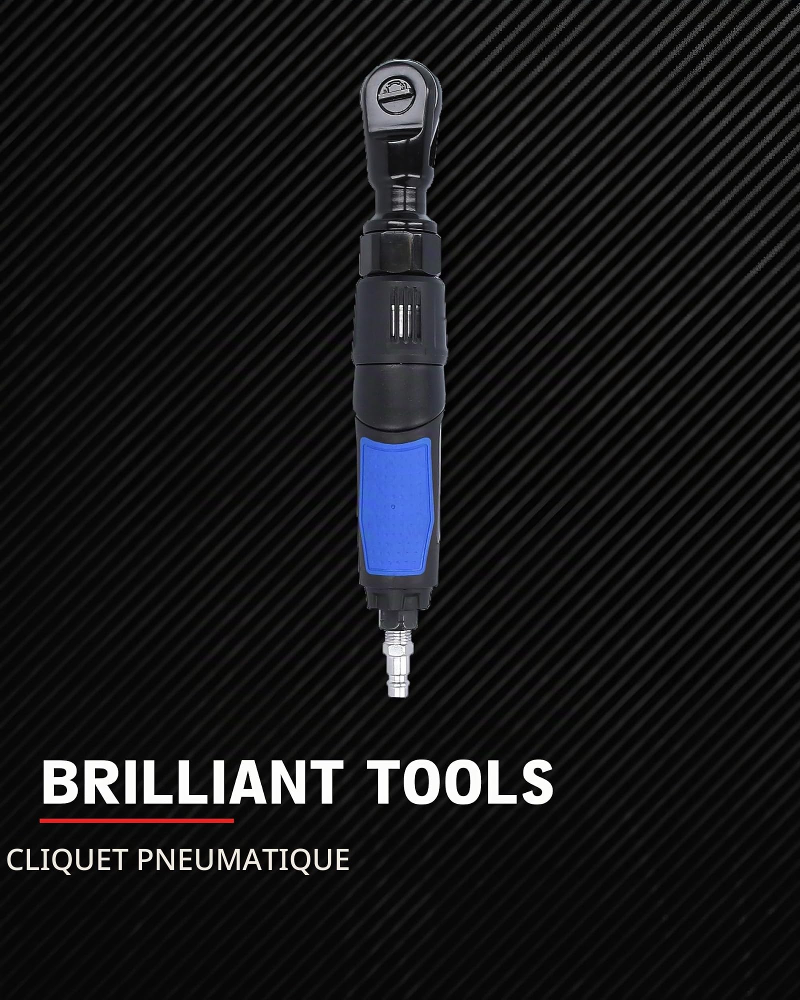 BRILLIANT TOOLS BT160600 Clé à rochet pneumatique [Powered by KS TOOLS]