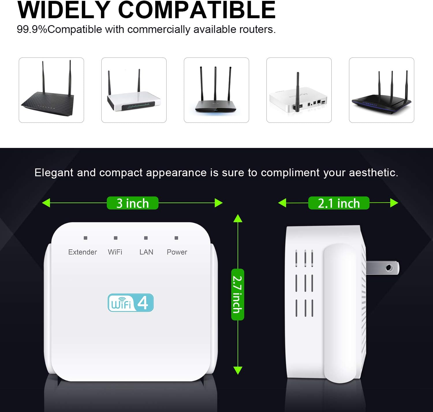 Bеѕt Dеаl Chеар 🛒 WiFi Range Extender Booster Repeater for The Houes, SuperBooster (800FT) WiFi 2.4 GHz WPS Wireless Signal Strong Penetrability, WSmart Home & Alexa Devices, Enjoy Gaming Movies