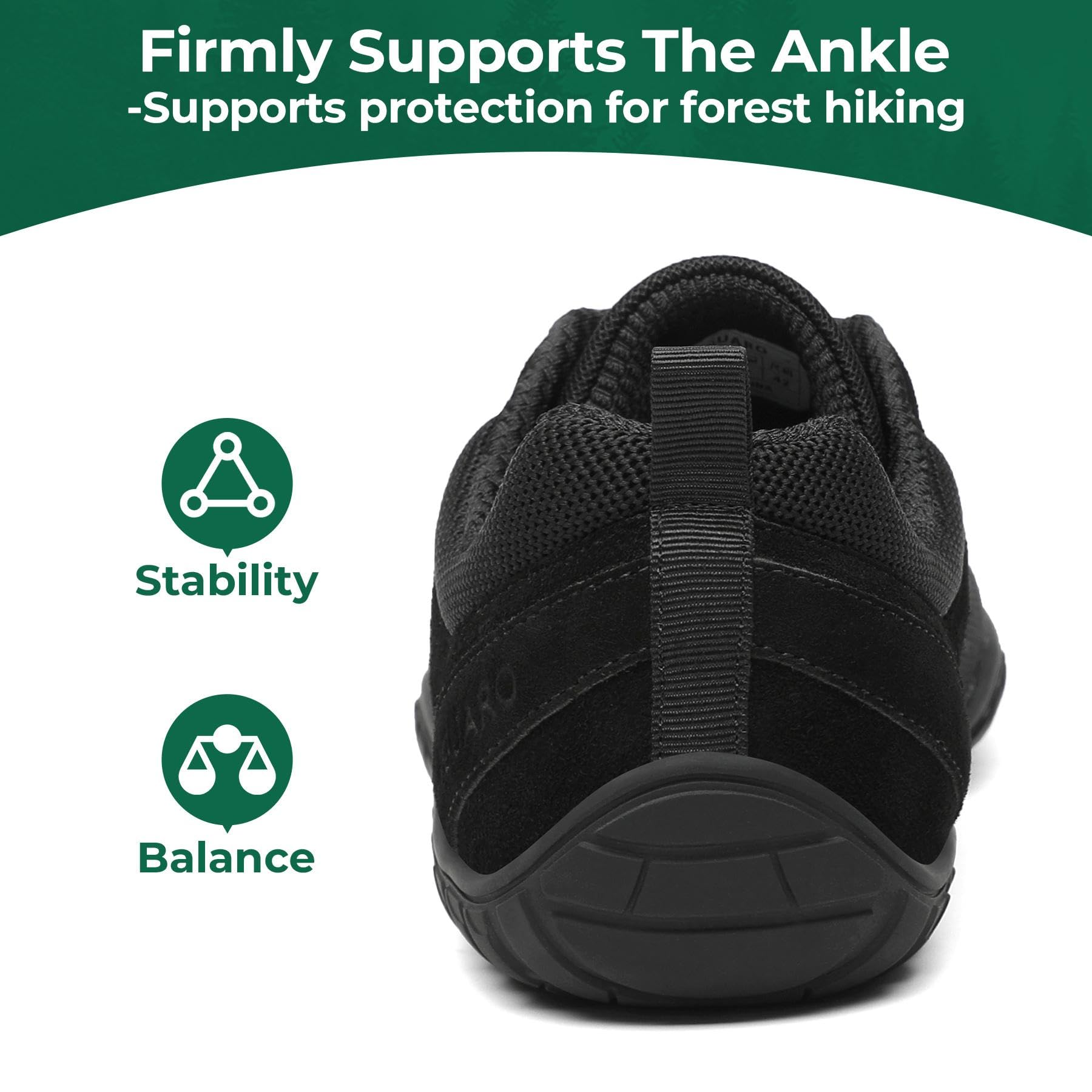 SAGUARO Scarpe Barefoot Minimaliste Uomo Donna Leggere Scarpe a Piedi Nudi con Zero Drop Soles e Wide Tox Box Gr.36-48