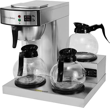 CFPCPRLG - Coffee Pro 3-Burner Commercial Coffee Brewer
