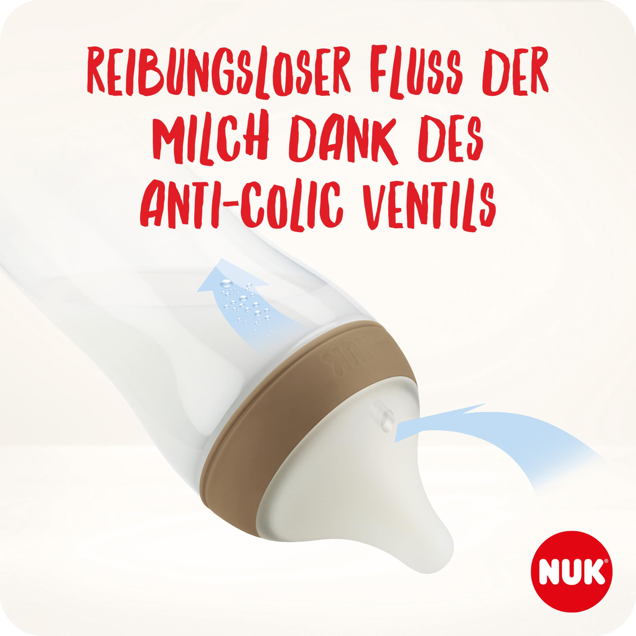 NUK Perfect Match Babyflaschenset | Ab 0 Monate | Passt sich dem Baby an | 3 Anti-Colic-Babyflaschen und Space-Schnuller | BPA-frei | Disneys Winnie Puuh | 4 Stück
