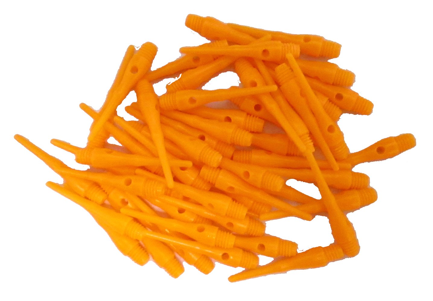 Viper 2BA Tufflex Tips III Soft Tip Dart Points (Neon Orange, 250)