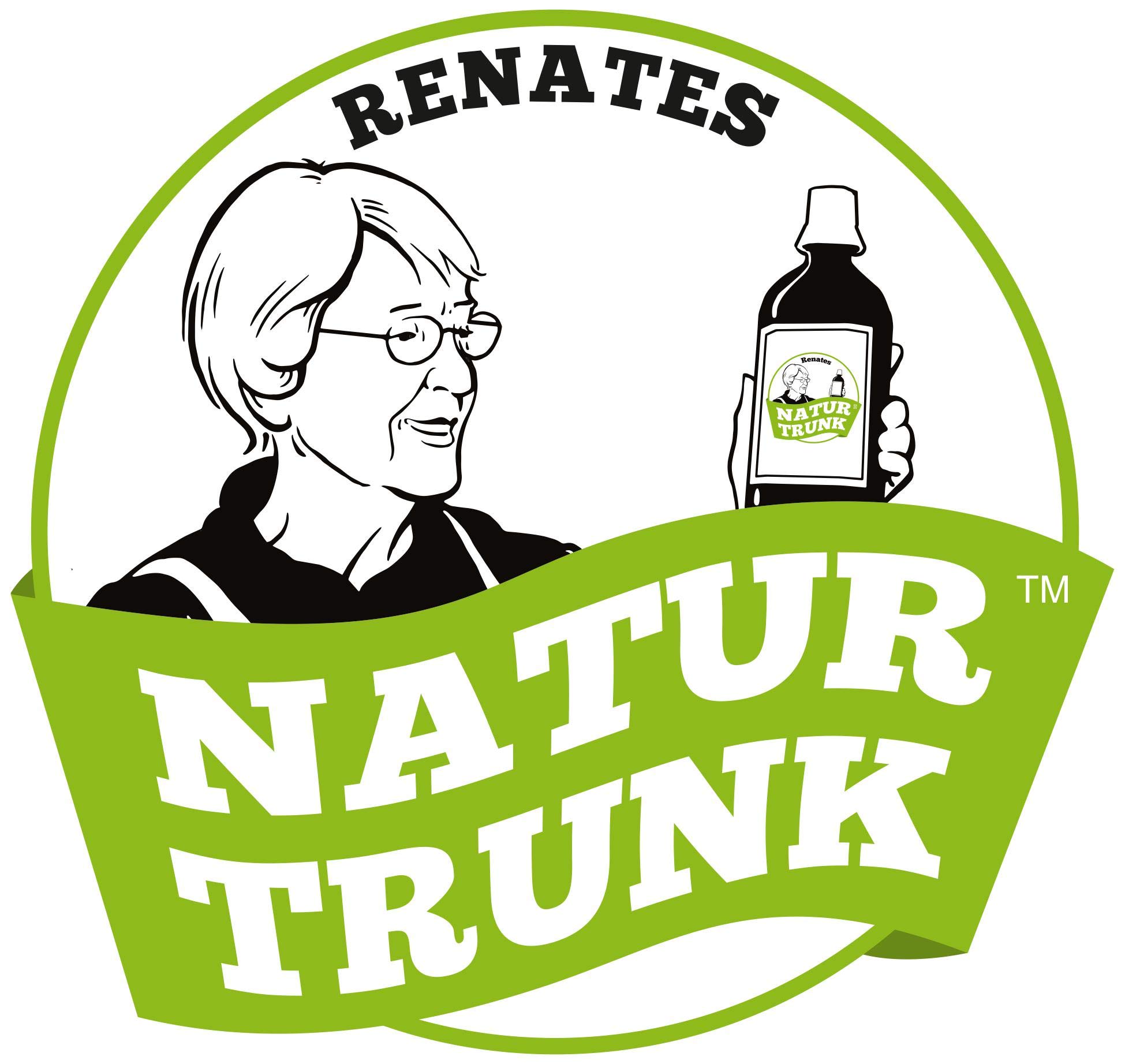 Jetzt 1 Liter! OHNE Konservierungsstoffe! Renates NaturTrunk N° 5 Zitrone + Black Garlic (schwarzer Knoblauch) 1 Liter Medizin-Glasflasche.