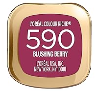 Vista 44 de L'Oreal Paris - Lápiz labial Colour Riche Original, cremoso e hidratante, satinado con aceite de argán y vitamina E, Spiced Cider, 1 unidad