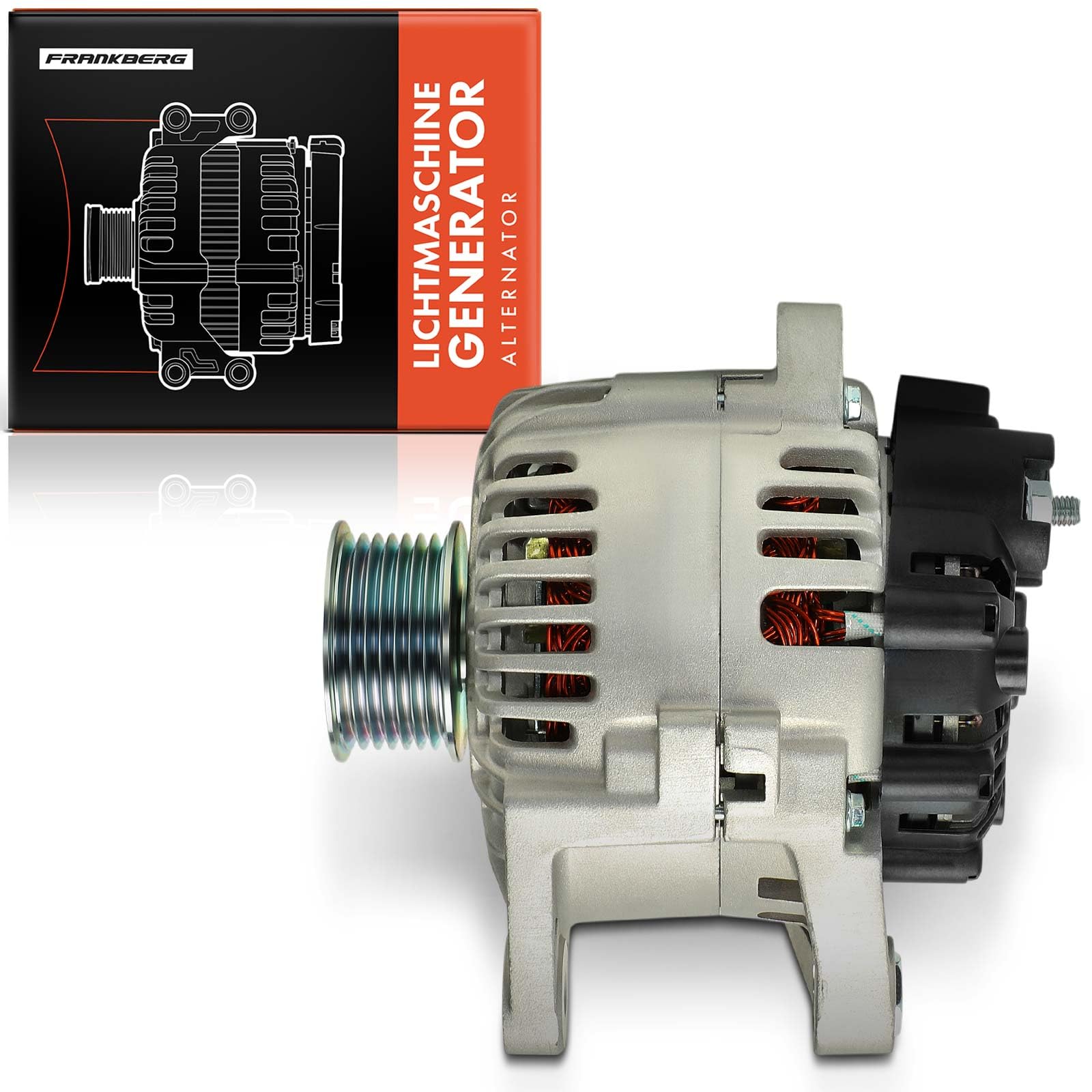 Frankberg Alternatore Generatore Benzina 8200538817 | benzina, 8200538817; Compatibile con: Clio III box/hatchback SB SR, Clio III BR0/1 CR0/1, Clio III Grandtour KR0/1
