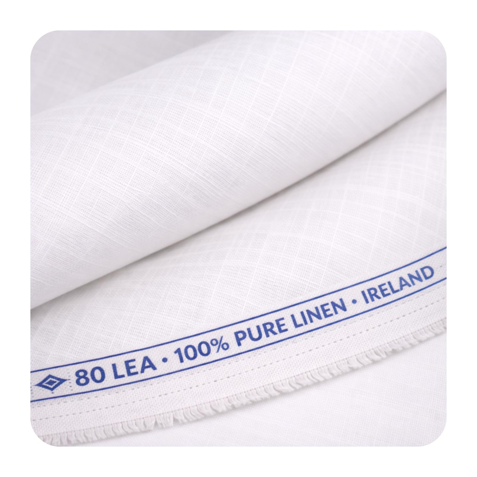 REELENT 80 LEA Pure Linen Fabric for Men Unstitched 1.8 Meter | 100% Linen Cloth Material | Breathable Summer Wear for Shirt & Short Kurta | Soft Lightweight | 58 Inch Width