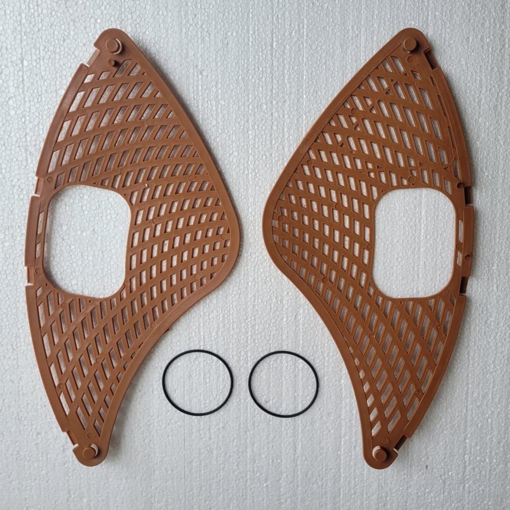 COPPIA PARAVESTE BICI 26 IN PLASTICA CON MOLLE-BICICLETTA OLANDA -MARRONE