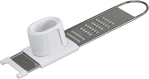 Rallador / rebanador / trituradora con protector de dedos por Ghidini