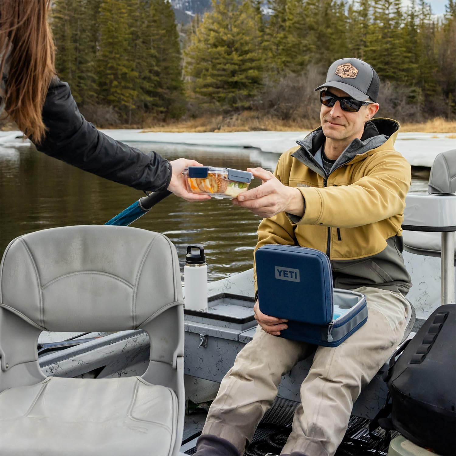 YETI Daytrip 3L Insulated Soft Cooler Lunch Box, Rescue Red - Image 5