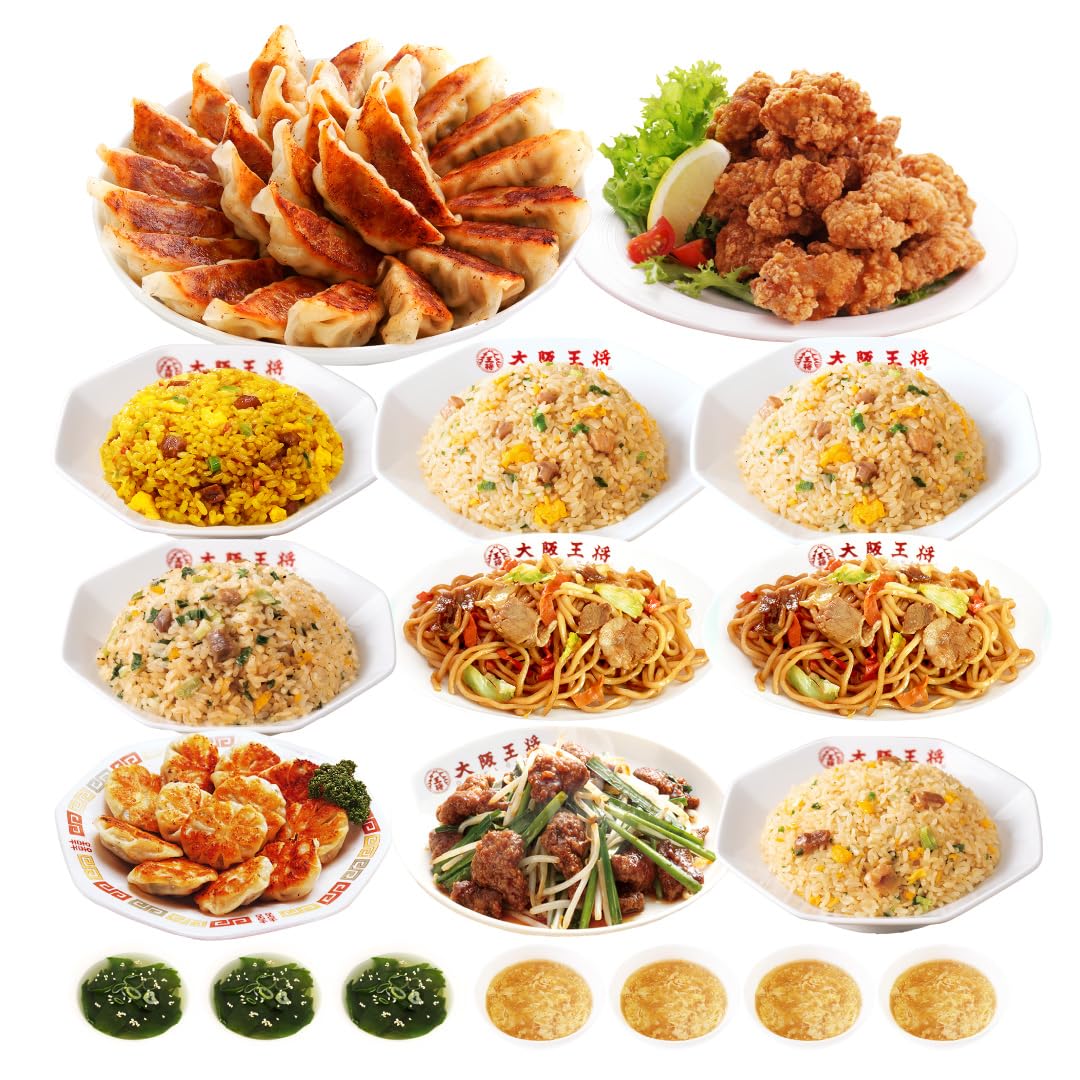 Amazon | 大阪王将 人気中華食べ尽くし福袋 2026 竹 冷凍食品 惣菜