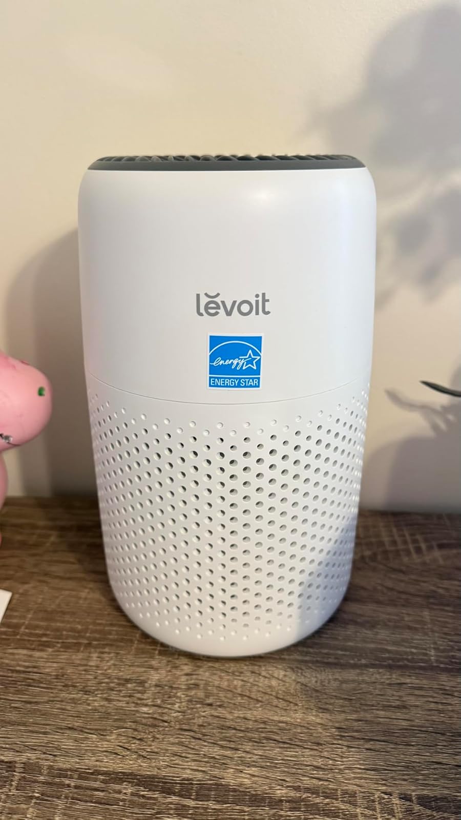 Multiple Levoit air purifiers in bedroom setup