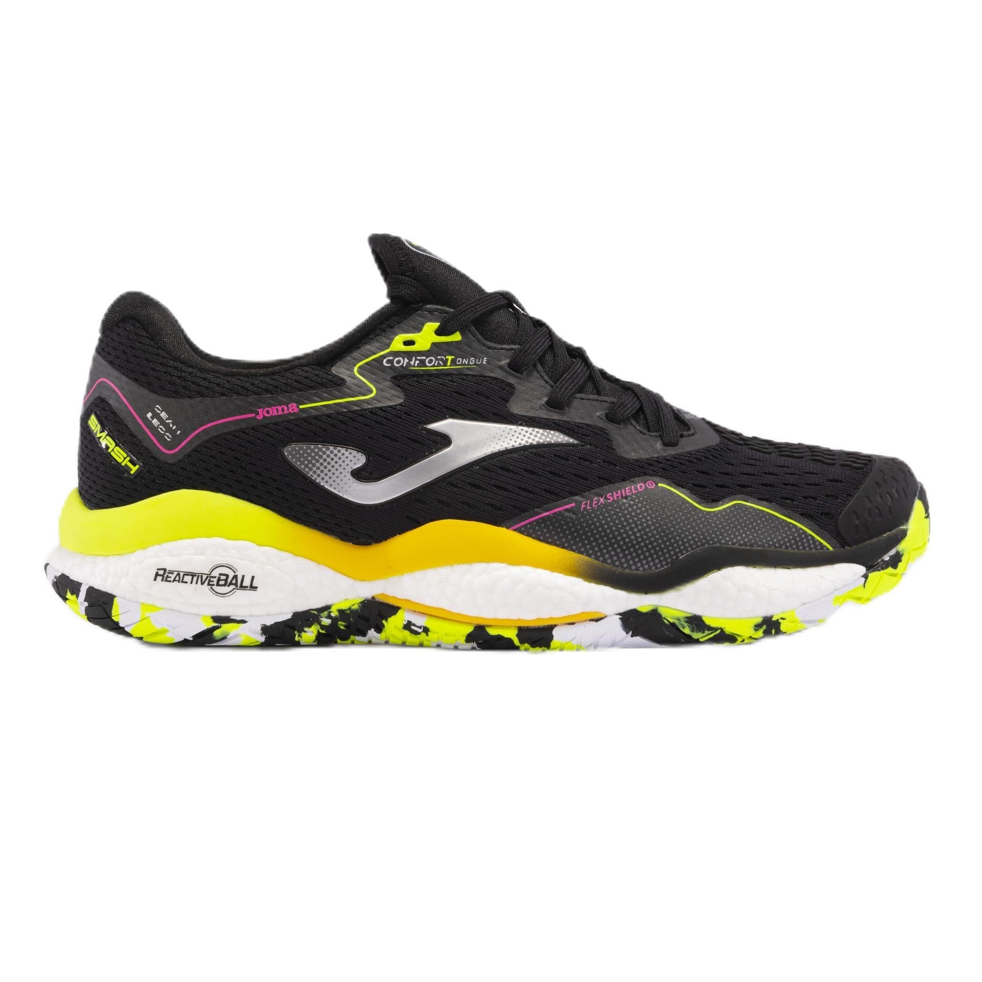 Joma Homme T.Smash 2308 Chaussures Orange Fluor WPT Padel